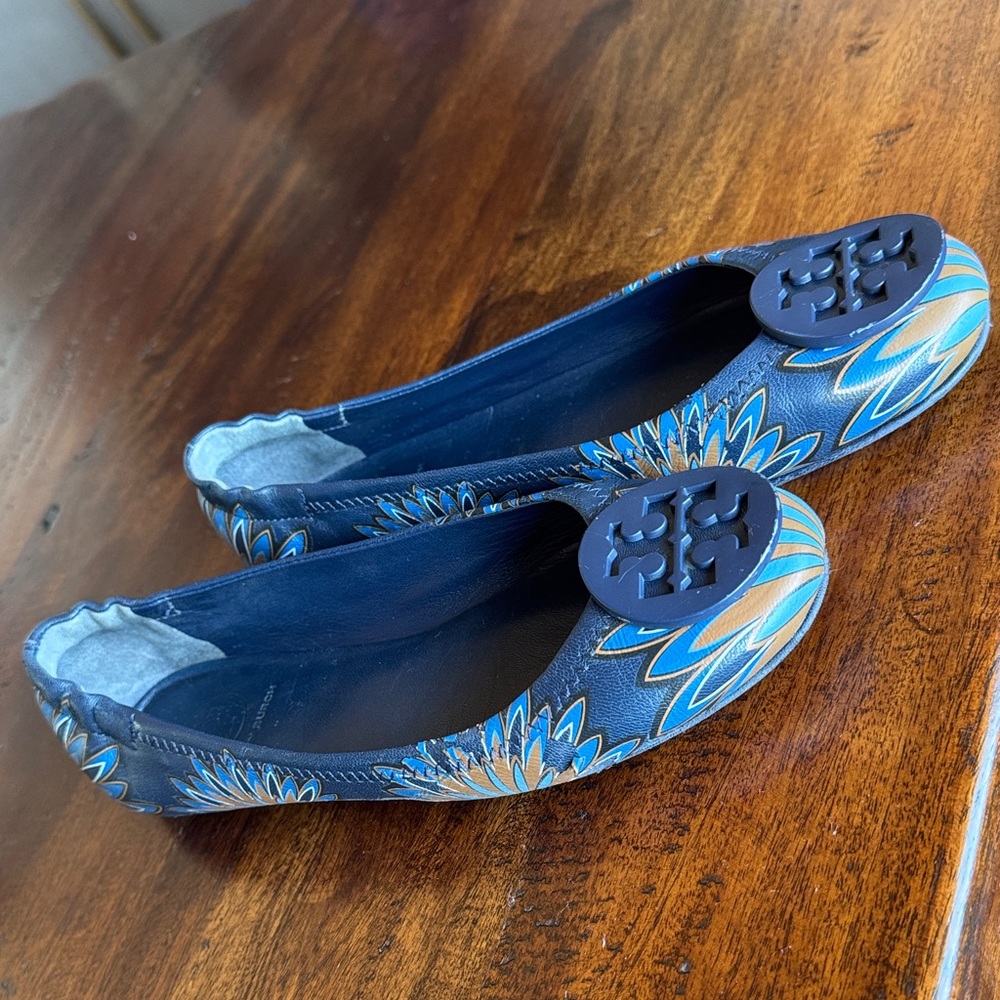 Tory Burch Floral Flats